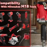 POWTREE battery in use with power tools