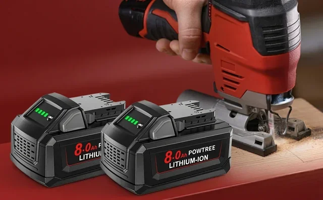 POWTREE power tool batteries professional promotional image